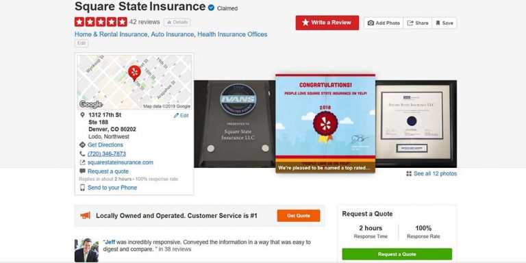 Choose A Top Rated Insurance Agent Denver CO Square